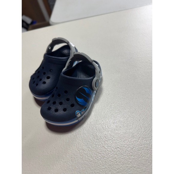 Crocs Star Wars Skywalker Clog Kids Size 6 C Navy Blue 15 cm - Picture 8 of 12